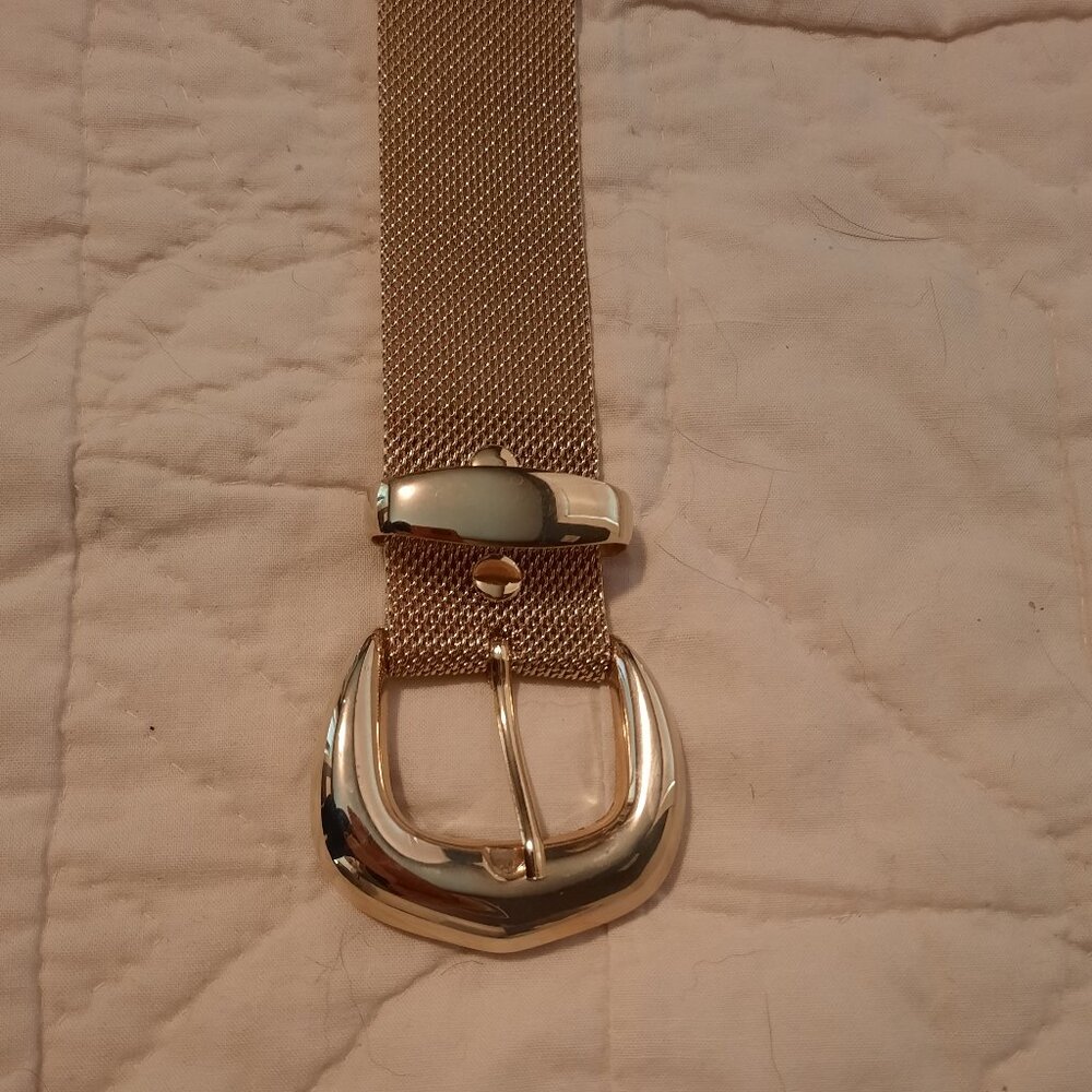 Vintage gold mesh belt AVAILABLE JUNE 1